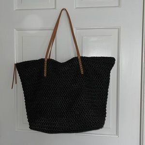H&M Beach Black Beach Bag